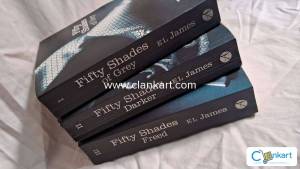 Fifty Shades Trilogy by E.L. James ( #1,#2,#3)