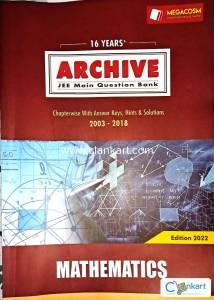 Fiitjee mains book archive 2022 edition