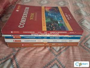 Fiitjee ntse compendium set of 6 books including mat and sat