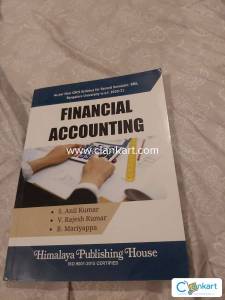 Finance accounting textbook for 2nd semester BBA available for sale