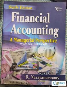 Financial Accounting 6th Edition  R. Naryanaswamy