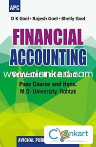 Financial Accounting B.Com. I Semester II