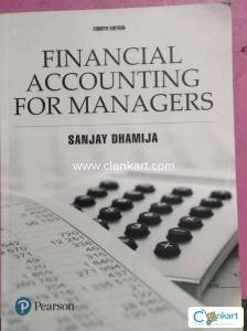 Financial Accounting For Managers fourth edition sanjay dhamija
