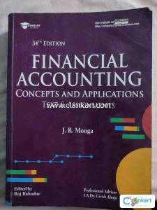 Financial Accounting J.R. Monga 34th Edition under CBCS