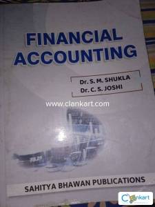 Financial Accounting book for B.com students 1st semester
