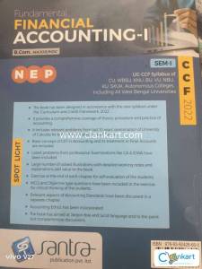 Financial Accounting for Sem - 1 bcom - hons