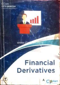 Financial Derivatives for B com graduation