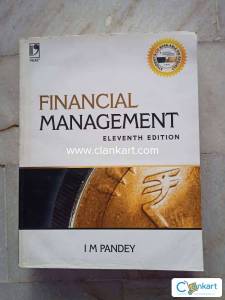 Financial Management (eleventh edition) by IM pandey