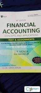 Financial accounting by jr monga