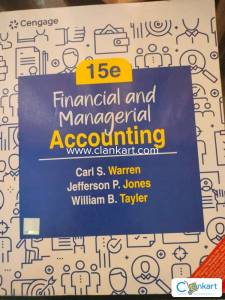 Financial and Managerial Accounting
