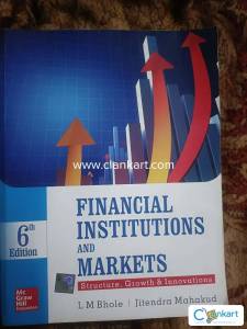 Financial institutions and markets by L.M. Bhole