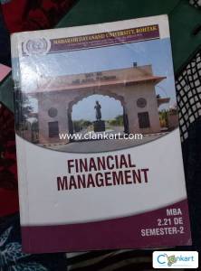Financial management MBA semester 2