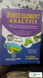 Finite Element Analysis For B.E Mechanical and Automobile Engineering