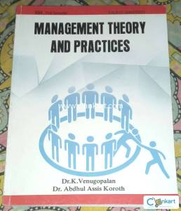 First Semester BBA Management Theory And Practices Calicut University