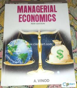 First Semester BBA Managerial Economics Calicut University