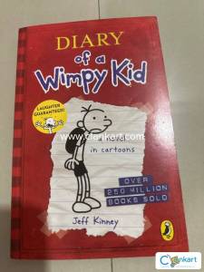 First diary of a wimpy kid series book. Diary of a wimpy kid