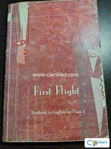 CBSE CLASS 10TH - ENGLISH TEXTBOOK FIRST FLIGHT