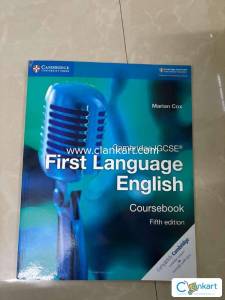 First language English coursebook IGCSE