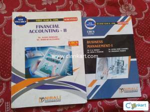 First year Financial accounting-2 and business management semester 3