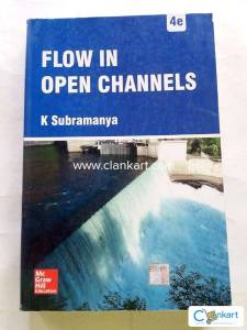 Flow In Open Channels Book By K Subramanya