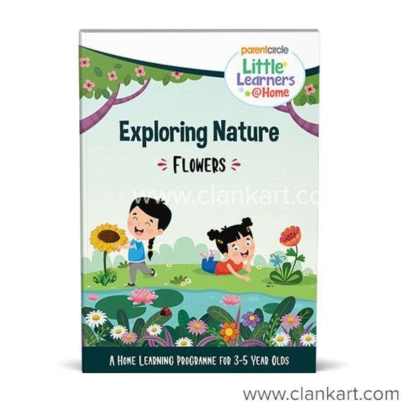 Flowers Interactive Activity Book for Kids 3-5 Year Olds