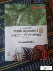Fluid mechanics and hydraulics textbook (R K Bansal) for cheap price .