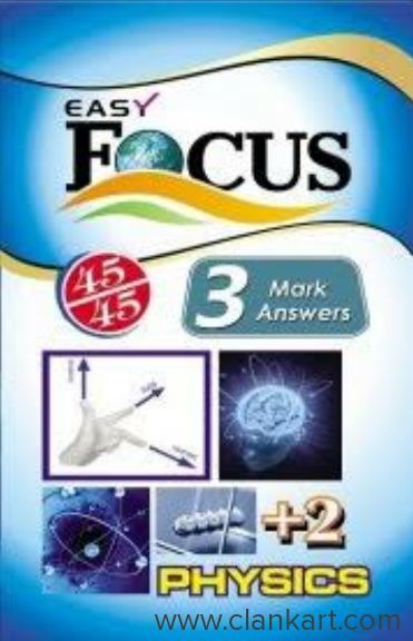 Focus Physics 13510 marks guides for 12th std
