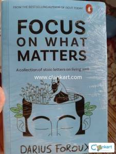 Focus on what matters