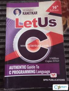let us C book- For School and College students/teachers-B-tech,bca/etc