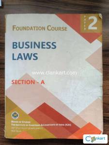 Foundation Course Business Laws Section-A