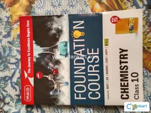 Foundation Course Chemistry for class 10