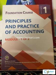Foundation course Chartered Accountant