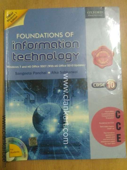 Foundation of Information Technology Oxford - X
