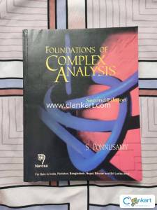 Foundations of complex analysis