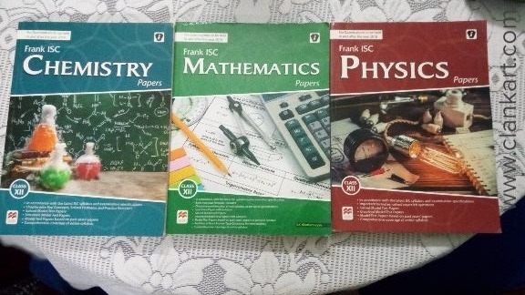 Frank ISC Class XII Test Paper Books for PhysicsChemistry and Maths