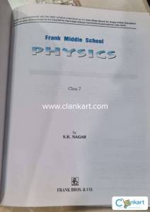 Frank Middle School Physics: Class 7