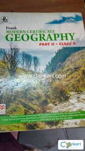 Frank Modern Certificate Geography Part II Class X ICSE