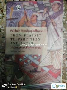 From Plassey to Partition and After:A History of Modern India(latest)