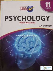 Full marks psychology book (with practicals) class 11th