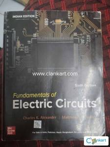 Fundamental Of Electrical Circuits( Charles K. Alexander, M NO Sadkiu)