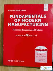 Fundamental of Modern Manufacturing for Mechanical Engineer