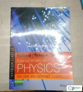 Fundamentals Of Physics,Class 12, Set Of 2: Textbook And Practice Book