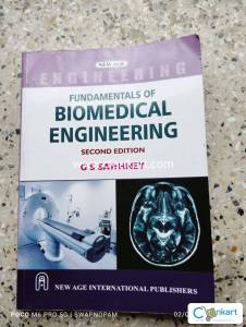 Fundamentals of Biomedical Engineering 2nd Edition Author G.S Sawhney