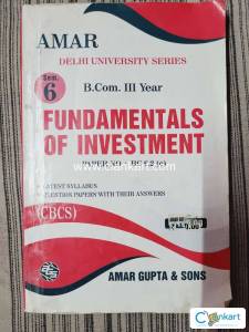Fundamentals of Investment Bcom 10 year