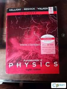 Fundamentals of Physics By Halliday Resnick Walker