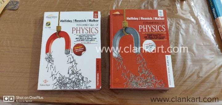 Fundamentals of Physics for Class 12th - Set of 2 books
