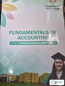 Fundamentals of accounting 1st year BBA