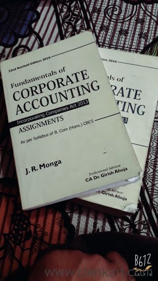 Fundamentals of corporate accounting