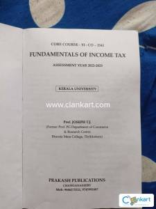 Fundamentals of income tax