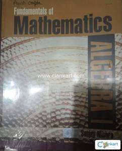 Fundamentals of mathematics by Sanjay mishra for engineering aspirants
